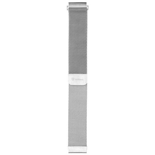 Řemínek Tactical Loop (20 mm), magnetický, kovový stříbrný

