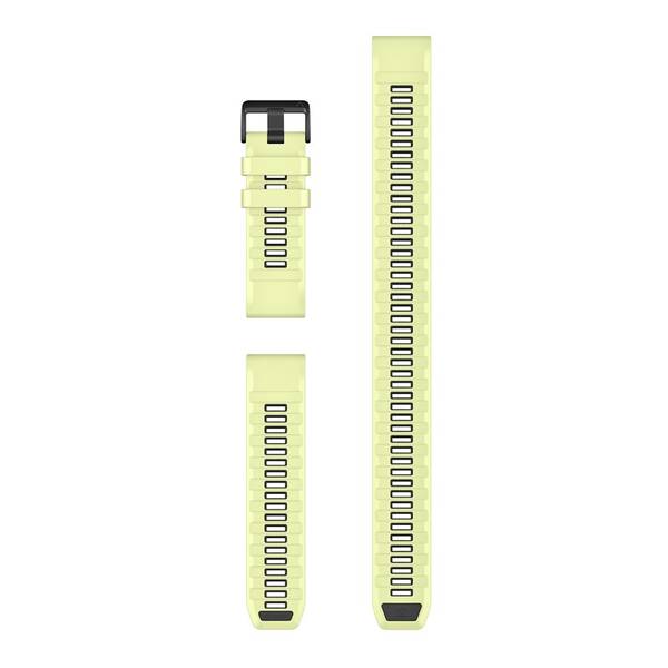 Řemínek Garmin QuickFit (22 mm),Silicone (3-dílná potápěčská sada) žlutý

