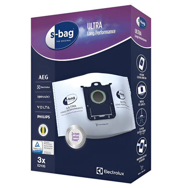 Sáčky do vysavače Electrolux s-bag® Ultra Long Performance E210S (3 ks) 


