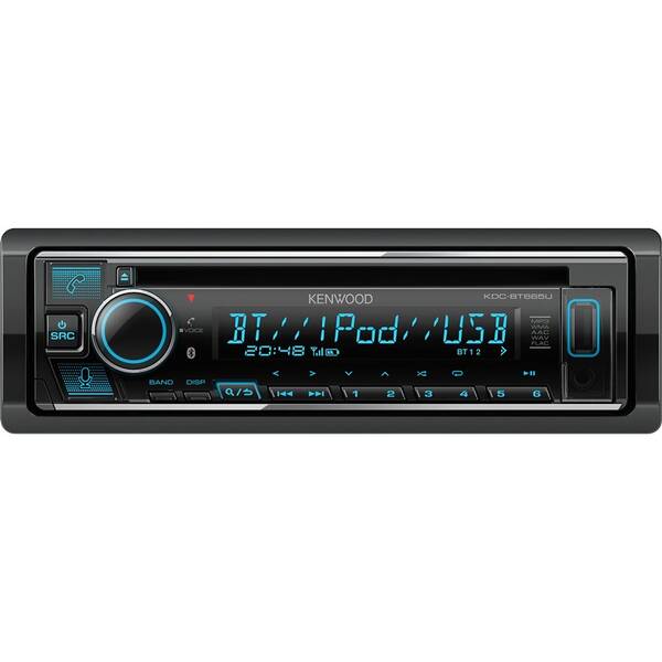 Autorádio s CD KENWOOD KDC-BT665U černé

