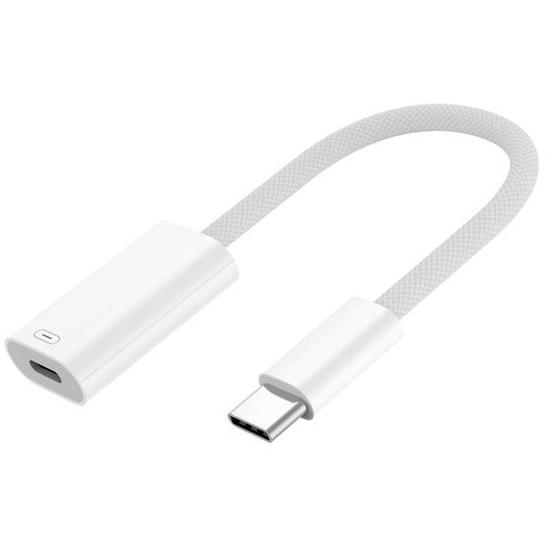 Redukce WG USB-C/Lightning bílá barva
