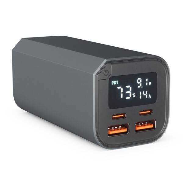 Powerbanka Epico Aluminium 20000 mAh, PD 100 W šedá


