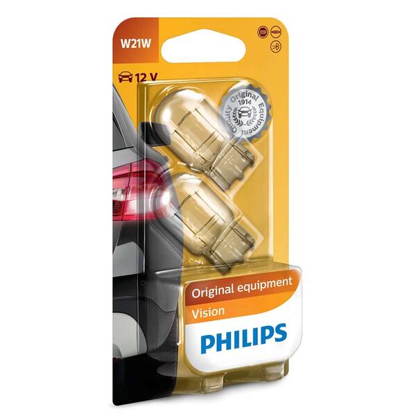 Autožárovka Philips Vision W21W (2 ks) 

