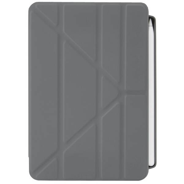 Pouzdro na tablet Pipetto Origami Pencil na Apple iPad mini 8.3" (2021) šedé

