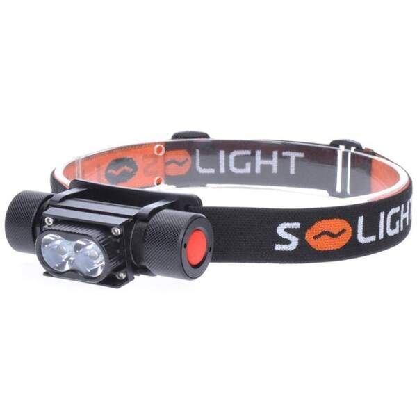 Čelovka Solight 650 lm, Li-Ion, USB 

