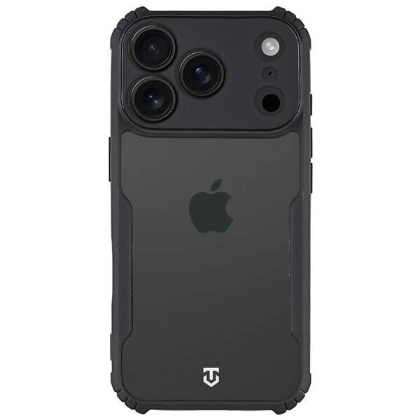 Kryt na mobil Tactical Quantum Stealth na Apple iPhone 17 Pro černý/průhledný

