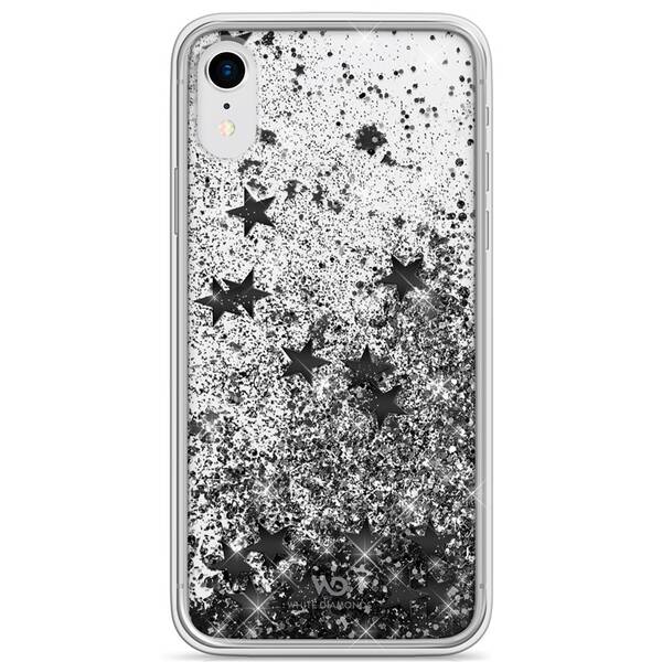 Kryt na mobil White Diamonds Sparkle na Apple iPhone XR černý

