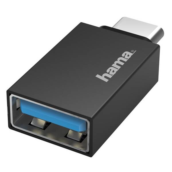 Redukce Hama USB-C/USB-A (OTG) černá

