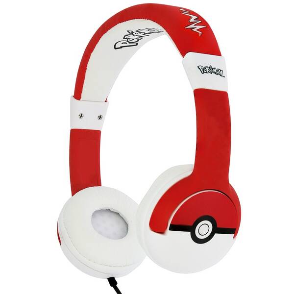 Sluchátka OTL Technologies Pokémon Red Poke ball Children's červená

