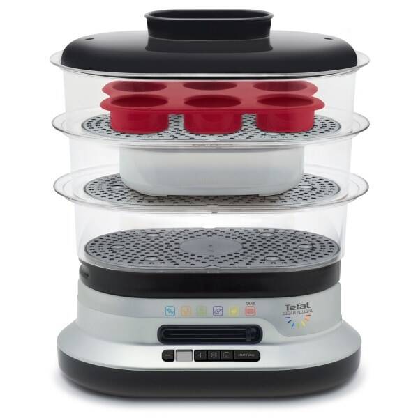 Hrnec parní Tefal Steam N'Light VC300831 černý/nerez

