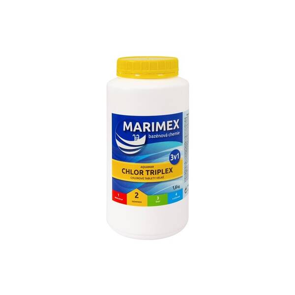 Bazénová chemie Marimex Chlor Triplex 3v1 1,6 kg 

