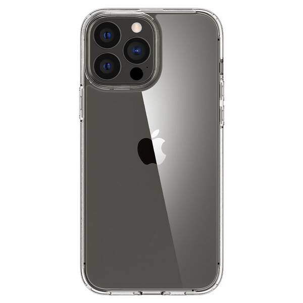 Kryt na mobil Spigen Crystal Hybrid na Apple iPhone 13 Pro Max průhledný

