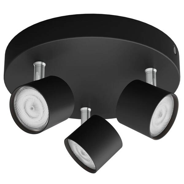Bodové svítidlo Philips Star, 3xLED černé

