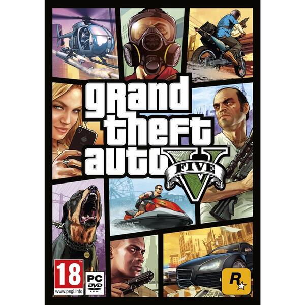 Hra RockStar Grand Theft Auto V 

