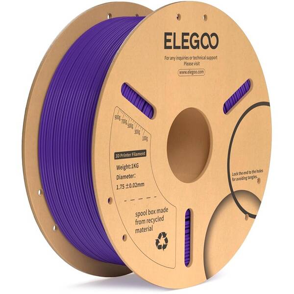 Filament Elegoo PLA+ 1,75mm fialový

