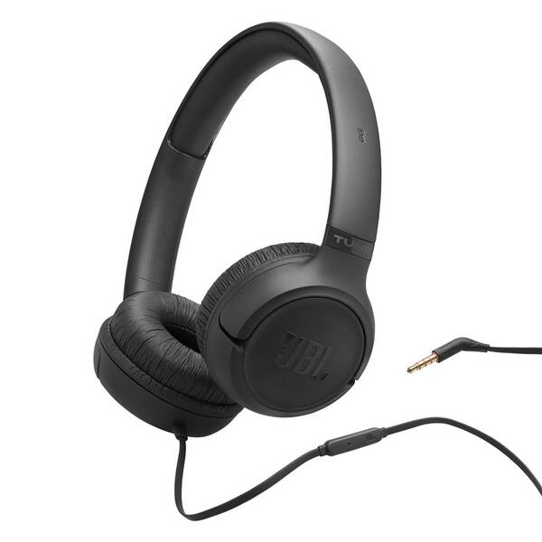 Sluchátka JBL Tune 530, Jack 3.5 mm černá

