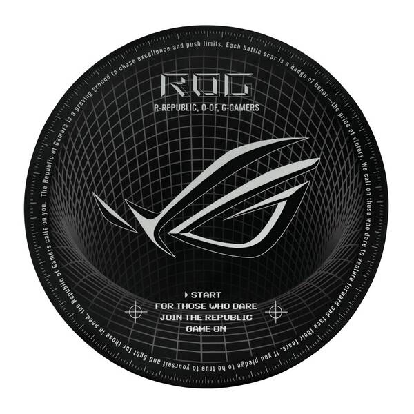 Podložka pod židli Asus ROG Cosmic Mat II černá

