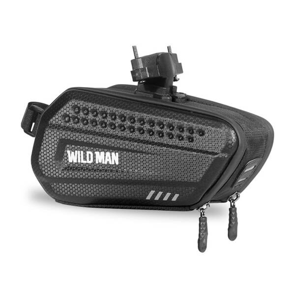 Pouzdro na mobil WILD MAN ES7 na kolo pod sedátko černé

