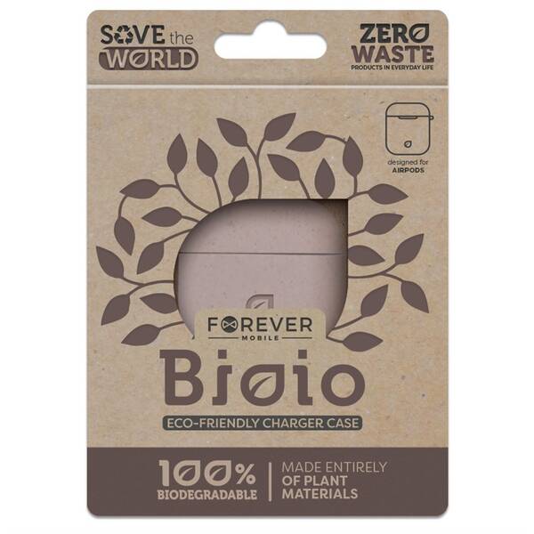 Pouzdro Forever Bioio na AirPods růžové

