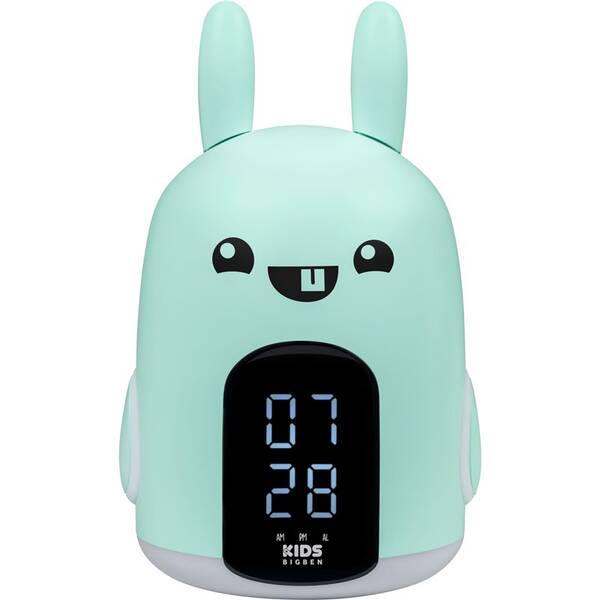 Budík Bigben RKIDSRABBIT tyrkysový

