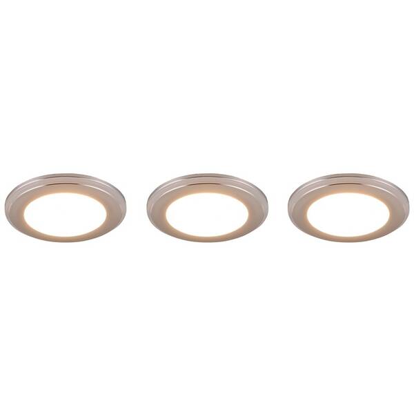 Vestavné svítidlo TRIO Argus 3 ks chrom
