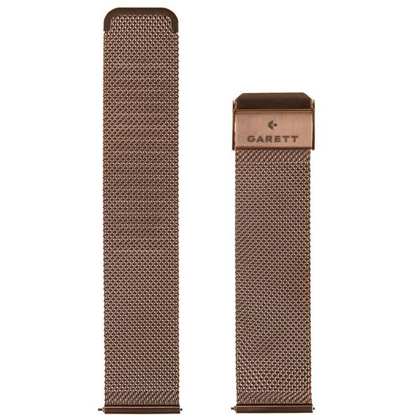 Řemínek Garett univerzální (18 mm), kovový typ Mesh rose gold

