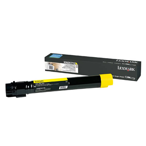 Toner Lexmark X950X2YG, 24000 stran žlutý

