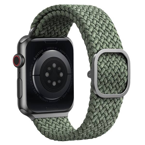 Řemínek Uniq Aspen na Apple Watch 38/40/41mm zelený

