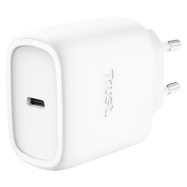 Nabíječka do sítě Trust MAXO 45W GaN, USB-C bílý

