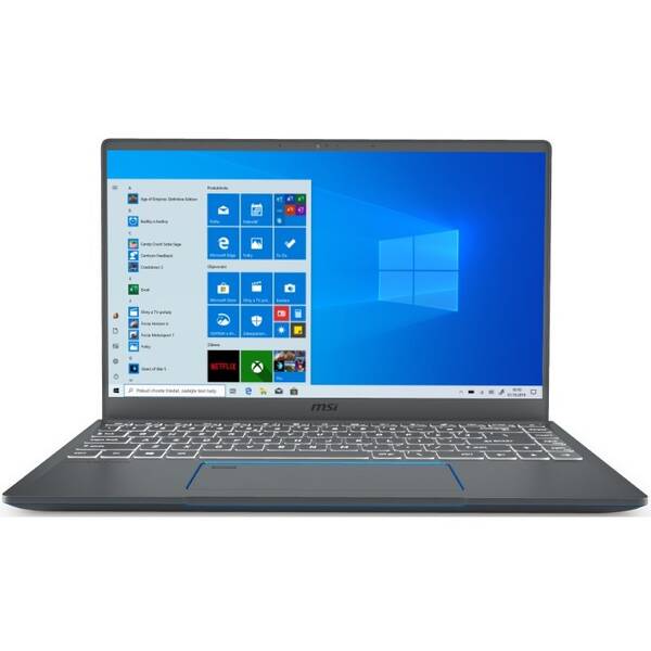 Notebook MSI Prestige 14 A10SC šedý


