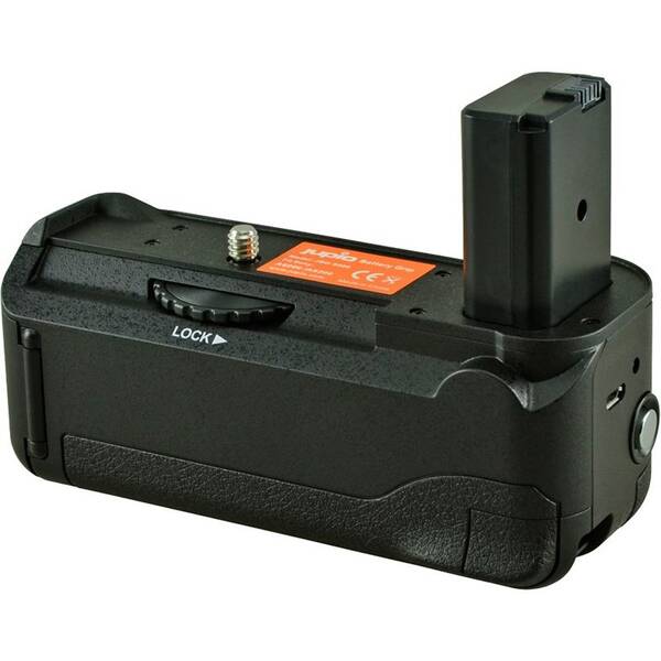 Bateriový grip Jupio 2× NP-FW50 Sony A6000/A6300/A6400 + kabel černý

