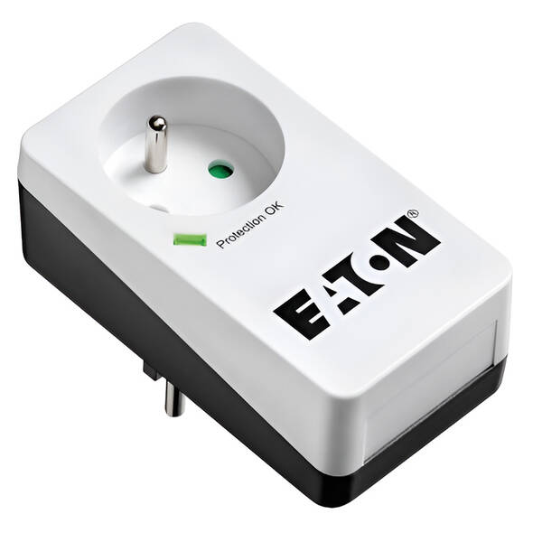 Přepěťová ochrana Eaton Protection Box 1x zásuvka černá/bílá

