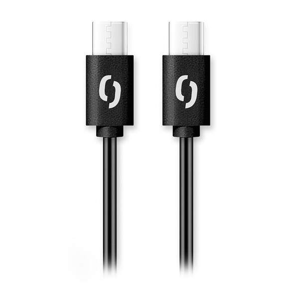 Kabel Aligator Power 60W, USB-C/USB-C, 3A, 1m černý

