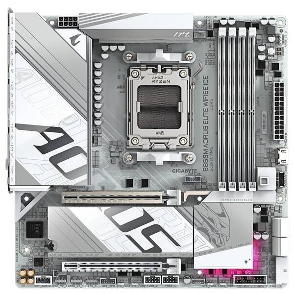 Základní deska GIGABYTE B850M AORUS  ELITE WF6E ICE 

