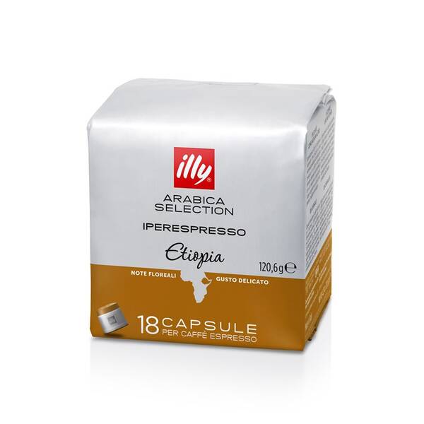 Kapsle pro espressa Illy ETHIOPIA (18 ks) 

