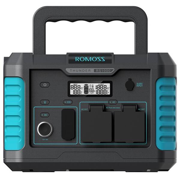 Nabíjecí stanice Romoss RS1000 (933Wh) černá

