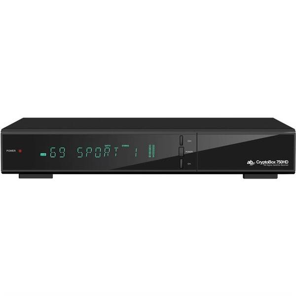 Satelitní přijímač AB Cryptobox 750HD černý

