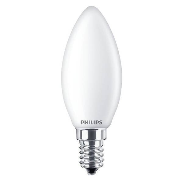 Žárovka LED Philips svíčka, 4,3W, E14, teplá bílá 

