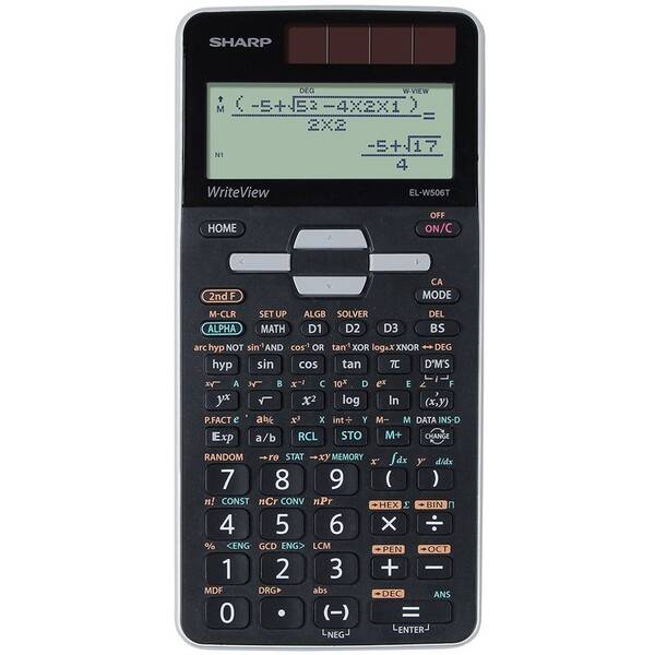 Kalkulačka Sharp ELW506TGY černá/šedá

