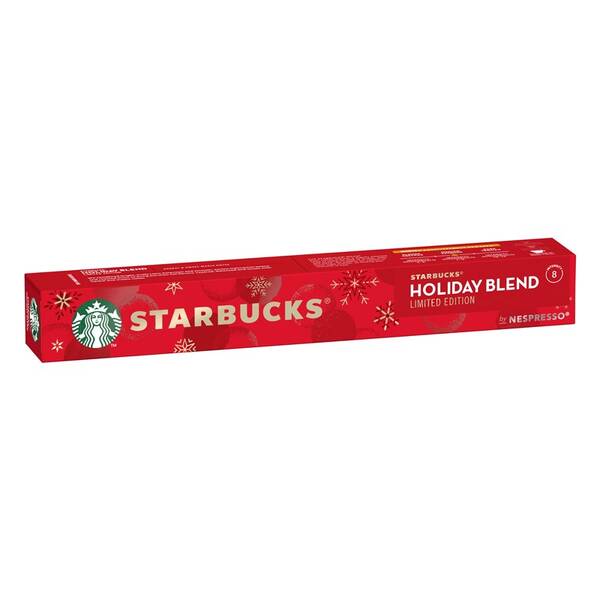 Kapsle pro espressa Starbucks NC Holiday Blend 10 Caps 

