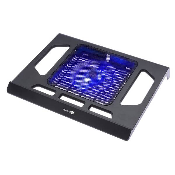 Chladící podložka pro NTB Connect IT Breeze pro 17" černá barva

