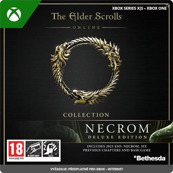  Bethesda The Elder Scrolls Online Deluxe Collection: Necrom - elektronická licence 


