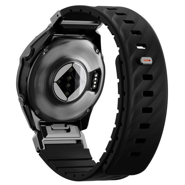 Řemínek Uniq Fluo magnetický na Garmin SmartWatch Quick Release/QuickFit 26mm černý

