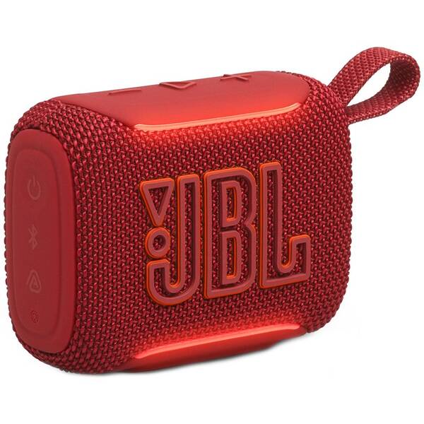 Přenosný reproduktor JBL GO5 červený

