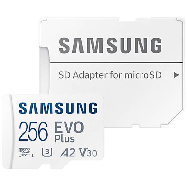 Paměťová karta Samsung 256GB UHS-I U3 (130R/30W) + SD adaptér 

