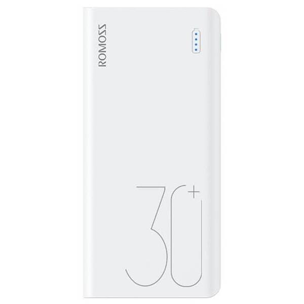 Powerbanka Romoss Sense 8+ 30000mAh 18W bílá


