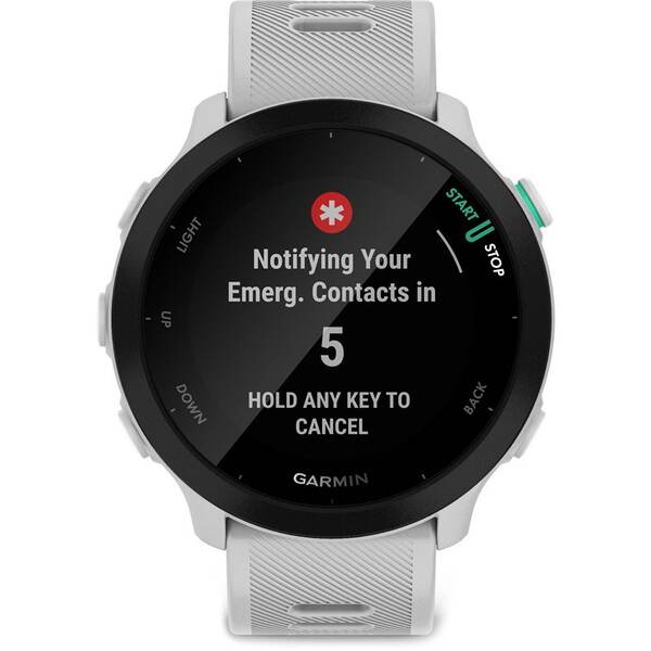 Chytré hodinky Garmin 55 bílé

