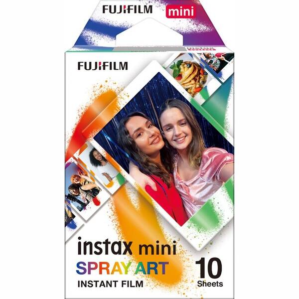 Instantní film Fujifilm Instax Mini SPRAY ART, 10 ks 

