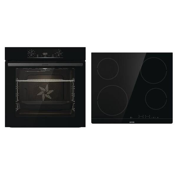Set výrobků Gorenje BO6735E02BK + ECT641BSC černý

