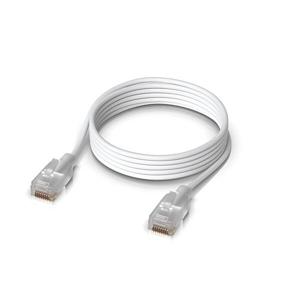 Kabel Ubiquiti UniFi Patch 1m, Cat.6, 2.5Gbps bílý


